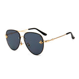 HBK Luxury Square Sunglasses Women Men