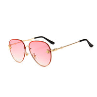 HBK Luxury Square Sunglasses Women Men