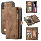 Purse Wristlet Phone case For Iphone 14 13 12 mini 11 Pro Max x Xr Xs Max 6 s 7 8 Plus Se 2020 Apple Luxury Leather Wallet Cover