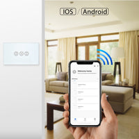 WiFi Curtain Switch Touch Panel
