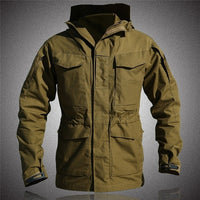 Waterproof Windbreaker Multi-Pocket Camouflage Military Outdoor Camping Hunting Coat