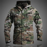 Waterproof Windbreaker Multi-Pocket Camouflage Military Outdoor Camping Hunting Coat