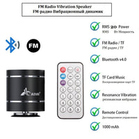 Fm Radio Remote Control Speaker Wireless Subwoofer Bass Speaker For Phone