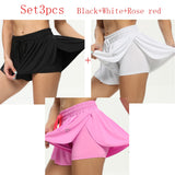 Women Sports Running Shorts Athletic Elastic