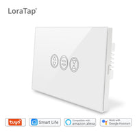 WiFi Curtain Switch Touch Panel
