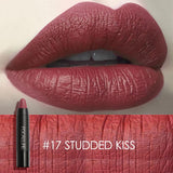 FOCALLURE 27 Color Colorful Lipstick Waterproof Shimmer Matte Metal Style Red Lip Makeup Cosmetic