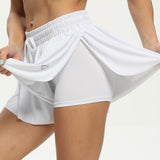 Women Sports Running Shorts Athletic Elastic