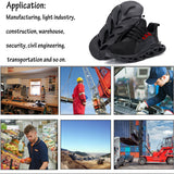 SUADEX Safety Work Shoes For Men Steel Toe