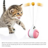 Pet cat Toys  Feather Ball toys animal automatic Tease the cat stick Balancecar Cats play by themselves Pets