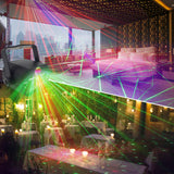 Mini RGB Disco Light DJ LED Laser Stage Projector  Lamp