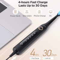 Fairywill Electric Sonic Toothbrush FW-507 USB Charge Rechargeable