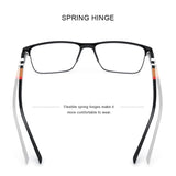 MERRYS DESIGN Men Luxury Square Glasses Frame Acetate Legs Myopia Prescription Eyeglasses S2255