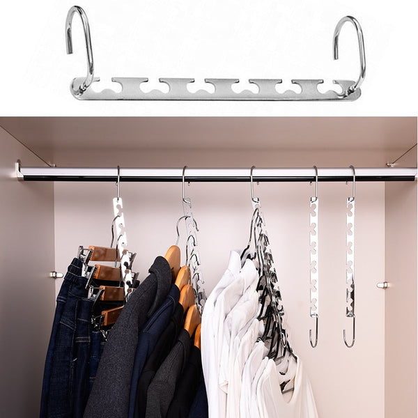 Closet Organizer Magic Clothes Hangers  Space Saving Organizer Hangers for Clothes