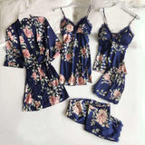 5pcs V-Neck Nightwear Pajamas Sets