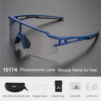 ROCKBROS Photochromic Cycling Glasses Bicycle