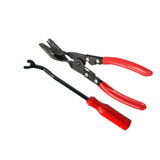 9 inch 12 inch Car Auto Repair Tool Trim Panel Clip Remover Removal Carbon Steel Pliers Hand Tools Red + Black 3pcs/set 23/30cm