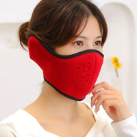 Men Women Cycling Mask Fleece Face Ear Protection Earmuffs