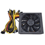 ATX Power Supply ETH Mining BTC Miner 2000W 2400W Support 8 Display Cards GPU For PC Psu Temperature Control