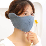 Men Women Cycling Mask Fleece Face Ear Protection Earmuffs