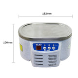 Ultrasonic Cleaner 30/50W Sonicator Bath for Watches Contact Lens Glasses Denture Teeth Electric Makeup Razor