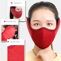 Men Women Cycling Mask Fleece Face Ear Protection Earmuffs