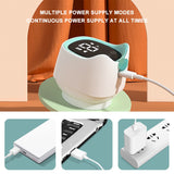 Electric Breast Pump Silent Wearable Automatic Milker Portable Baby Breastfeed USB Rechargable Milk Feeding Extractor BPA Free