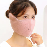 Men Women Cycling Mask Fleece Face Ear Protection Earmuffs