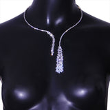 Luxury Zircon Pendant Choker Jewelry Clavicle Chain