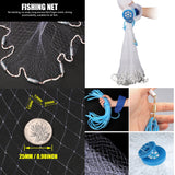 With sinker and without sinker Cast Net Fishing Network USA Hand Cast Net Outdoor Throw Catch Fishing Net Tool Gill net